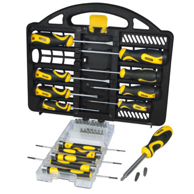 Stanley 34-Piece Professional Screwdriver Set with Carry Case Stanley 34-Piece Professional Screwdriver Set with Carry Case